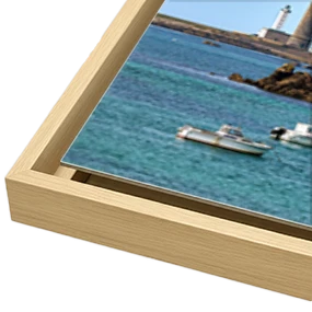 Papier d’art sur aluminium en caisse américaine